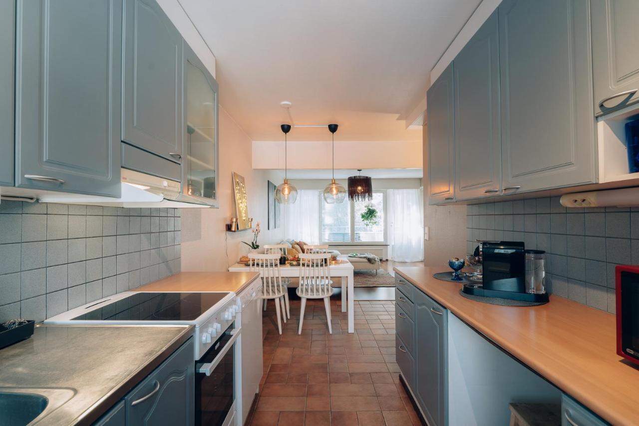 Nordic Gem Near Railway Station, Free Parking And Wifi Apartment โรวานิเอมิ ภายนอก รูปภาพ